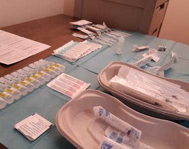 Vaccination materiaal